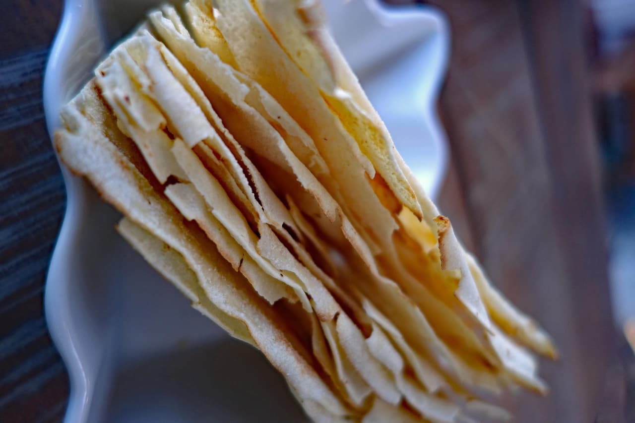 Pane carasau abbinamento semplice