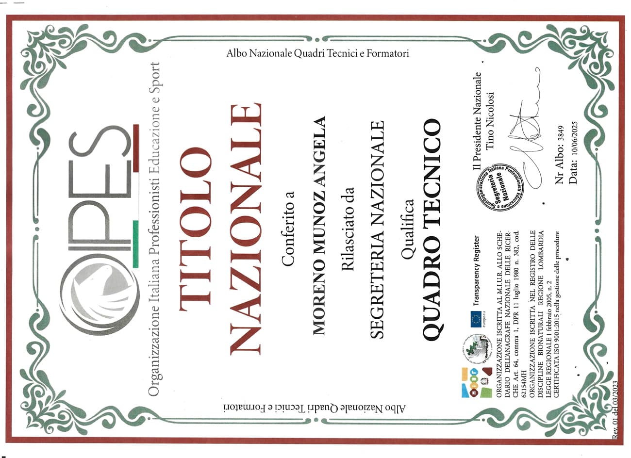 Certificato 4