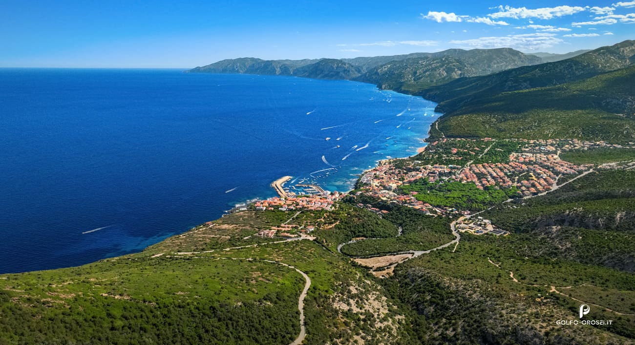 Passo Littu air view point